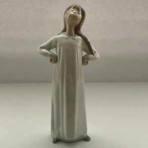 Lladro Figurine #4872 Girl Stretching
